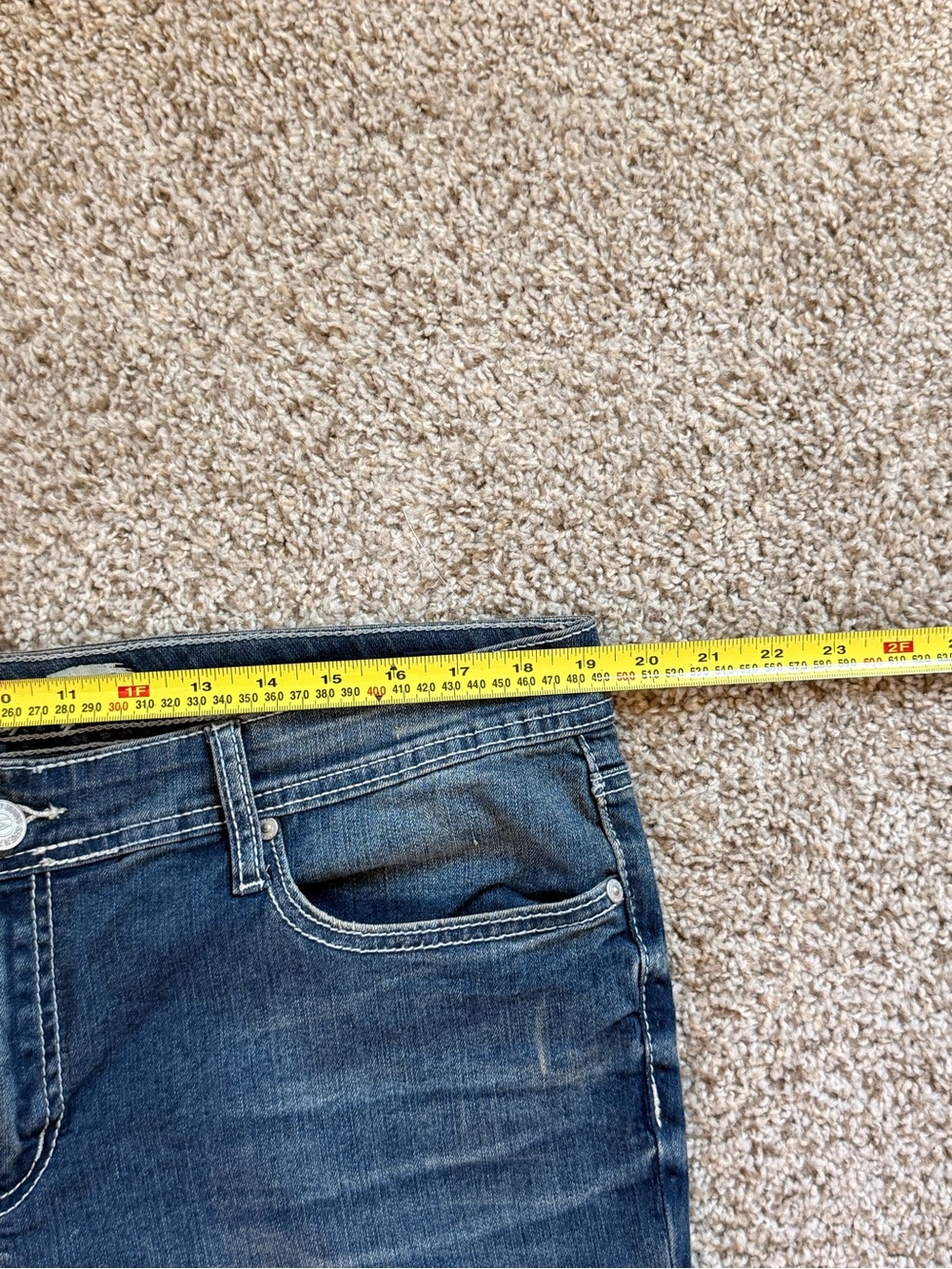 NWT Seven7 Women's plus Size Flare Jeans - Picture 9 of 13